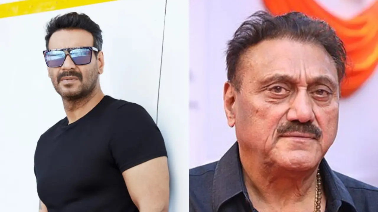 Ajay Devgn and Kuku Kohli. Pics via X